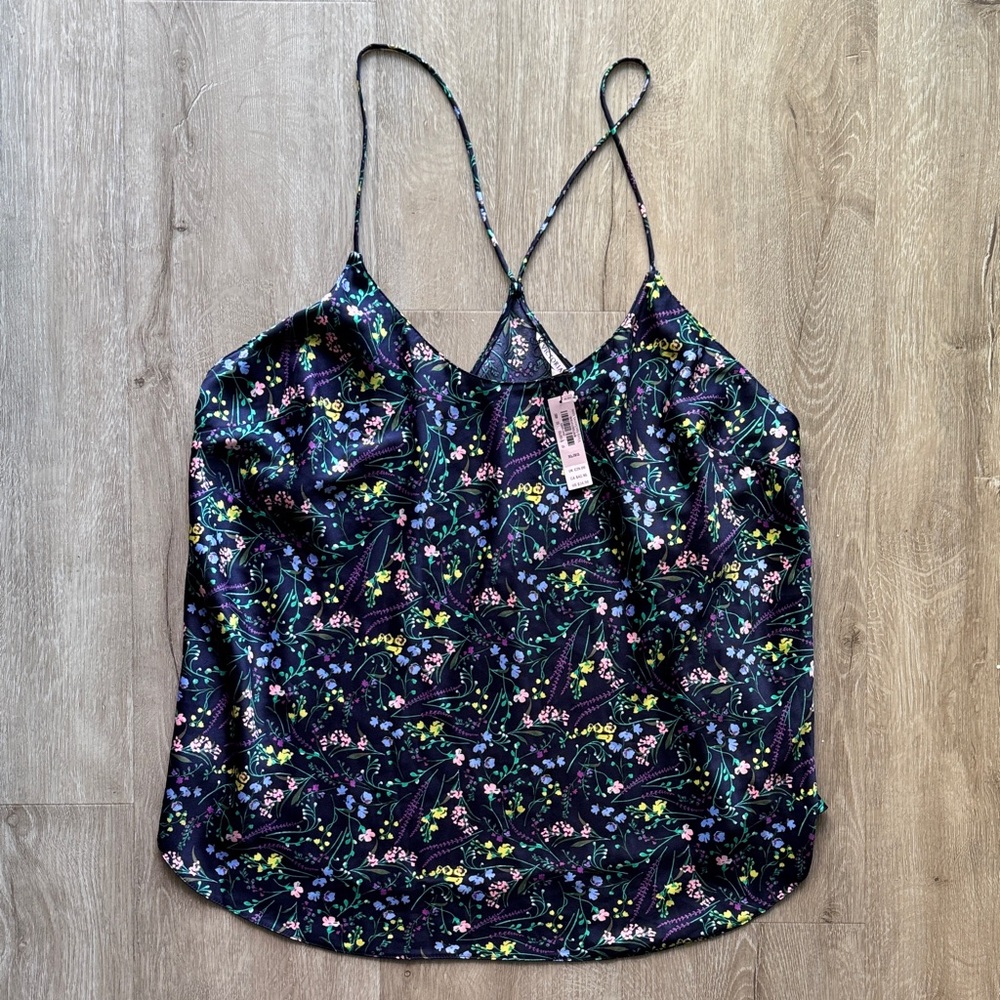 Victoria's Secret Black Floral Camisole
